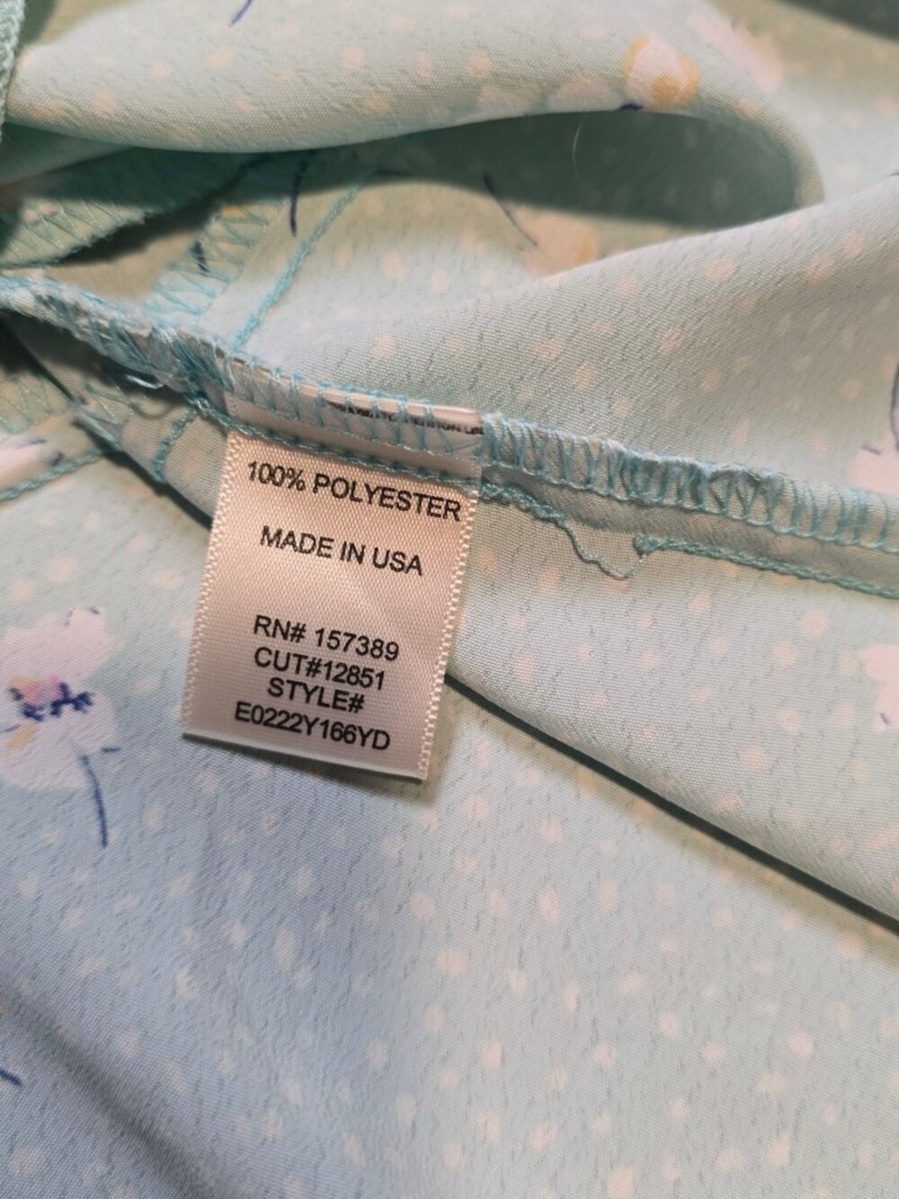 Altar’d State Light Mint Green Ruffle Floral Mini Dress M - Picture 9 of 14